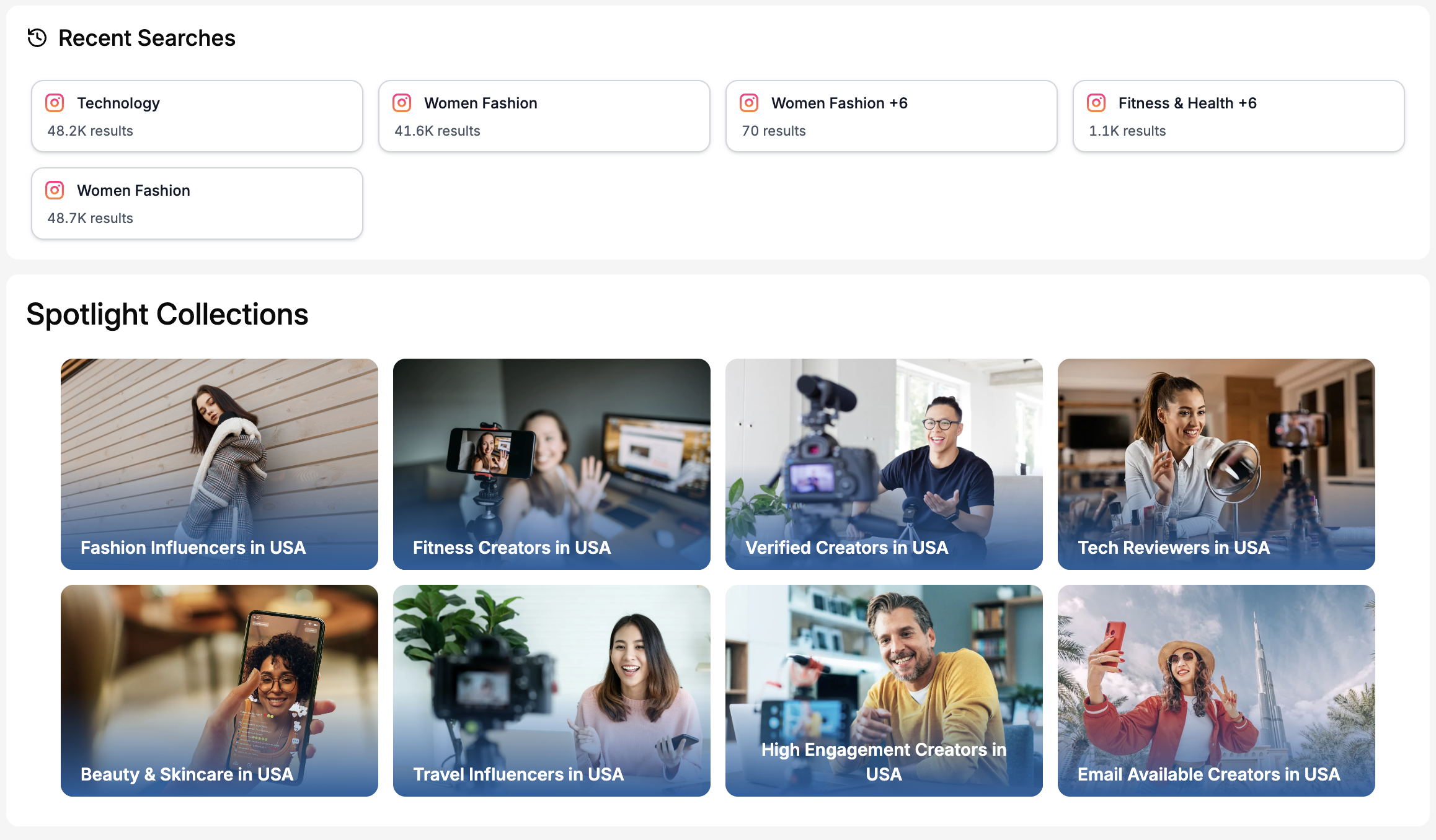 Influencer discovery